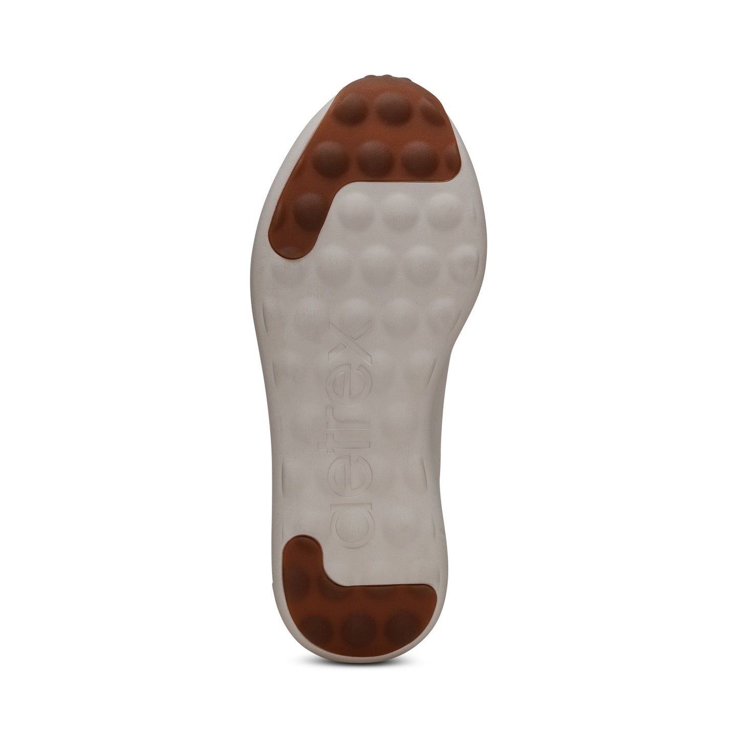 Emily Lace Up Sneakers Taupe - Aetrex Middle East